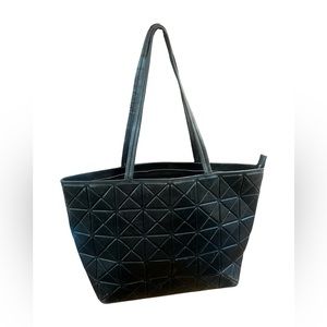 CLEVER CARRIAGE COMPANY Black Buttery Leather Large Bag